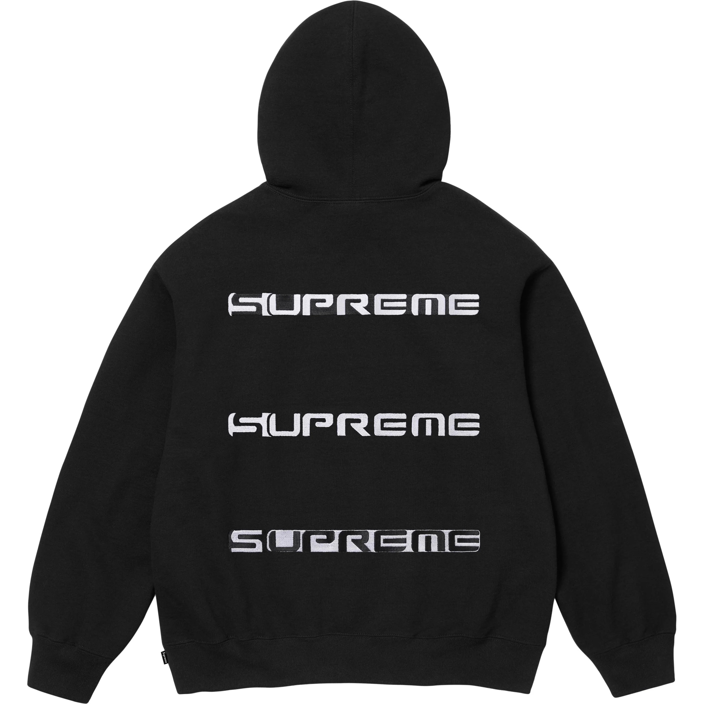 AOI Stacked Hooded Sweatshirt view 3